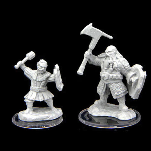 Wizkids Critical Role - Kymal Militia Brawler & Jorenn Militia Holy Axeman