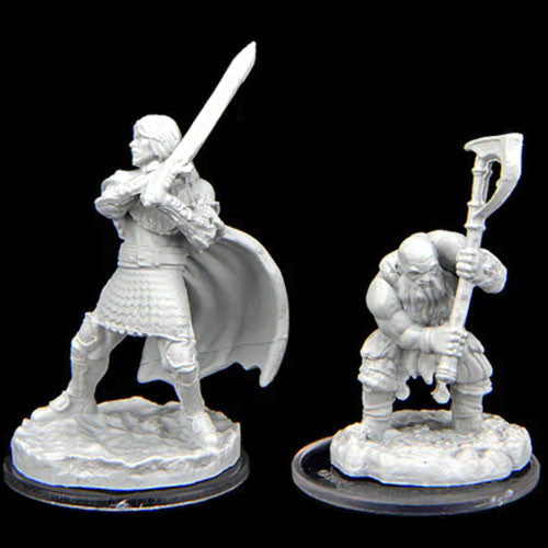 Wizkids Critical Role - Westruun Militia Swordsman & Kraghammer Axeman