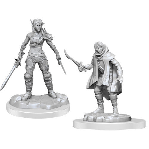 Wizkids Nolzur's Marvelous Miniatures: Elf Rogue & Half-Elf Rogue Protege