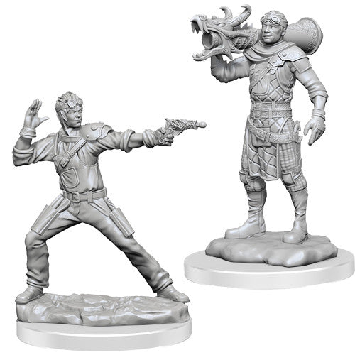 Wizkids Nolzur's Marvelous Miniatures: Human Artificer & Human Apprentice